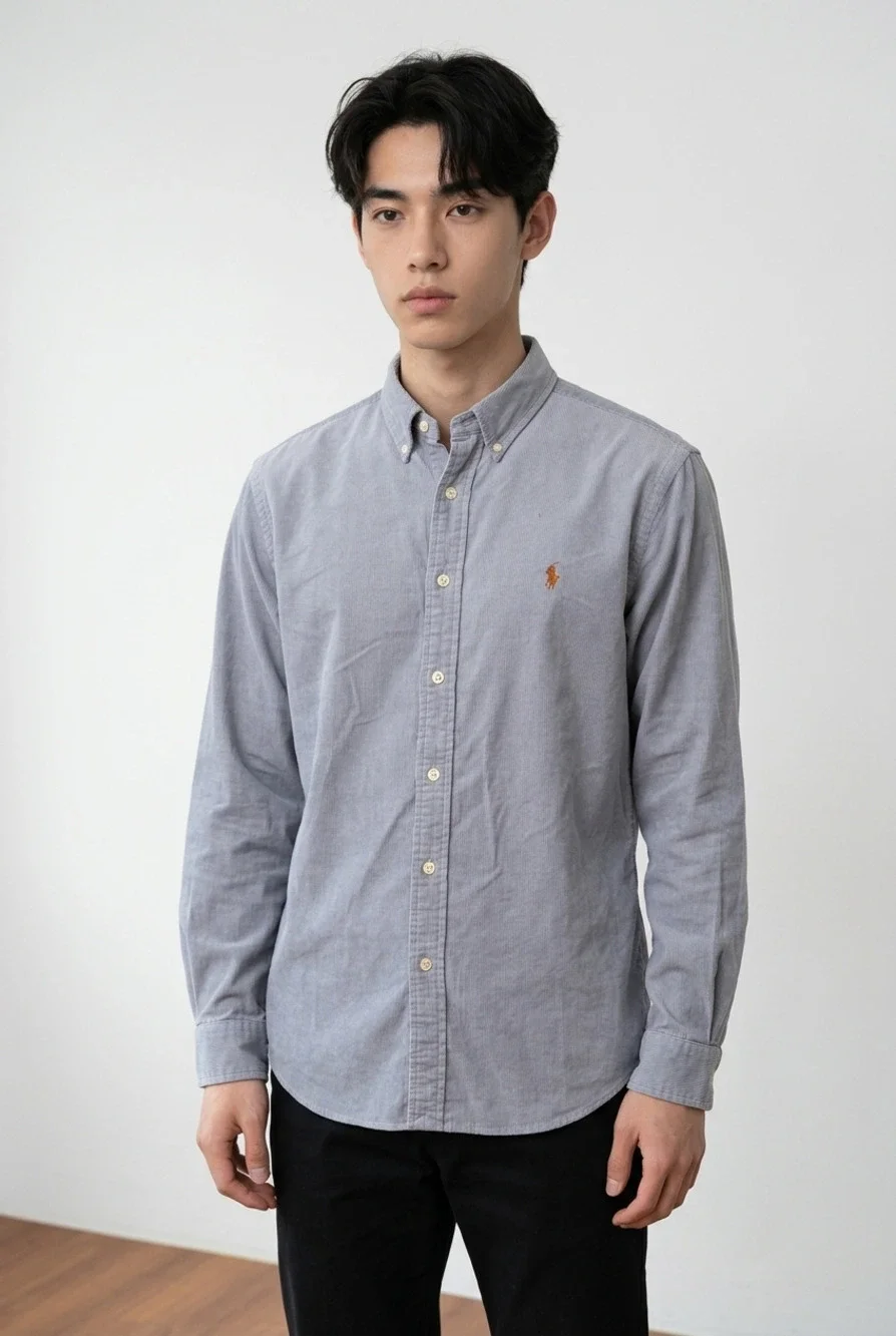 Polo Ralph Lauren Men's Long Sleeve Corduroy Button-Down Shirt